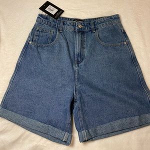 Mom jean shorts